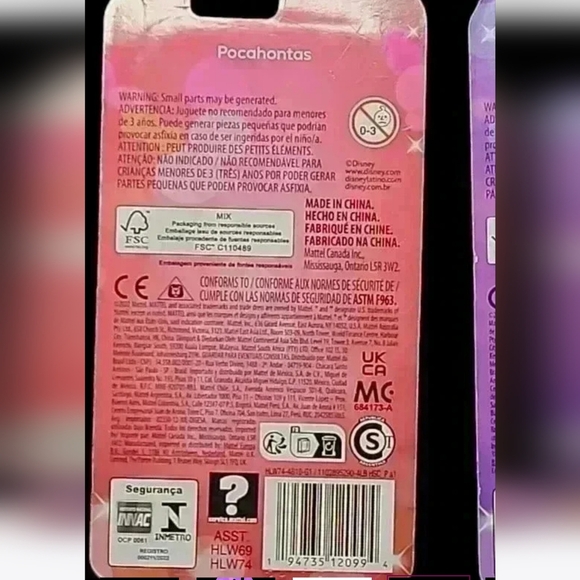 1 Mini Disney Princess Pocahontas - Picture 2 of 3